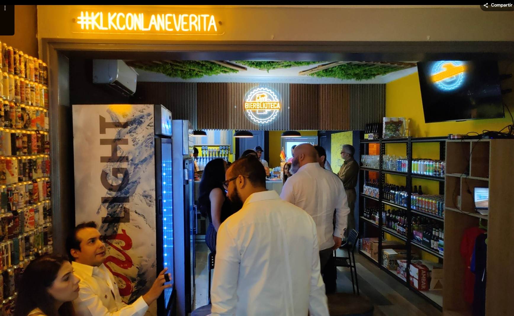 Bierblioteca — Vista del bar